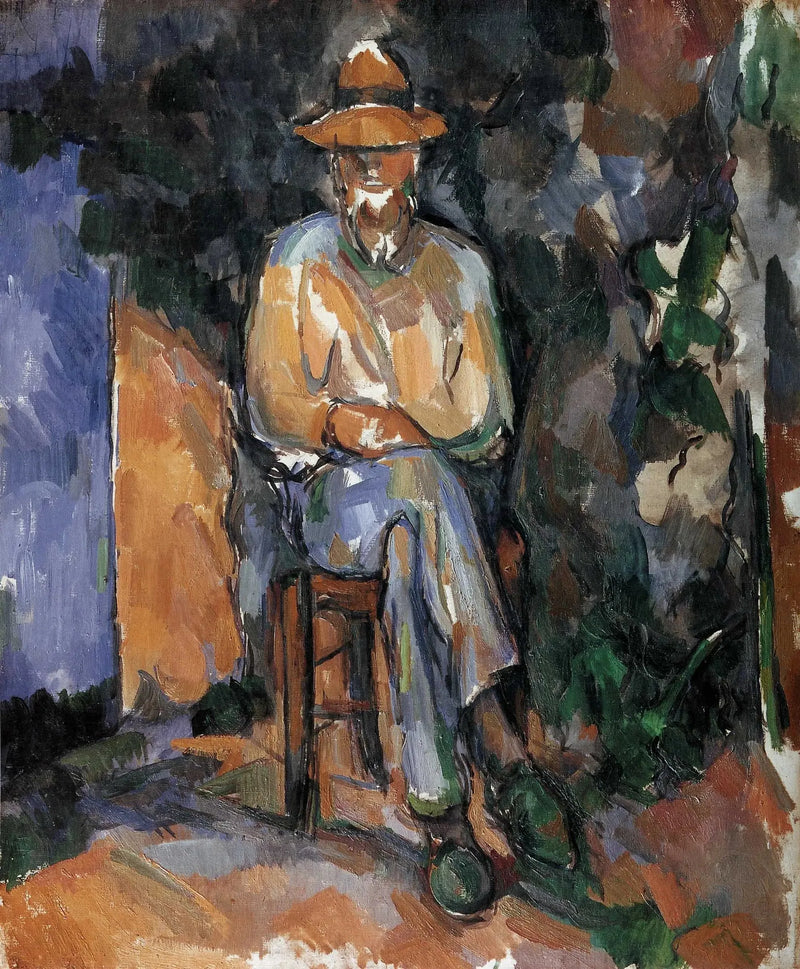 Der Gärtner Vallier - Paul Cézanne