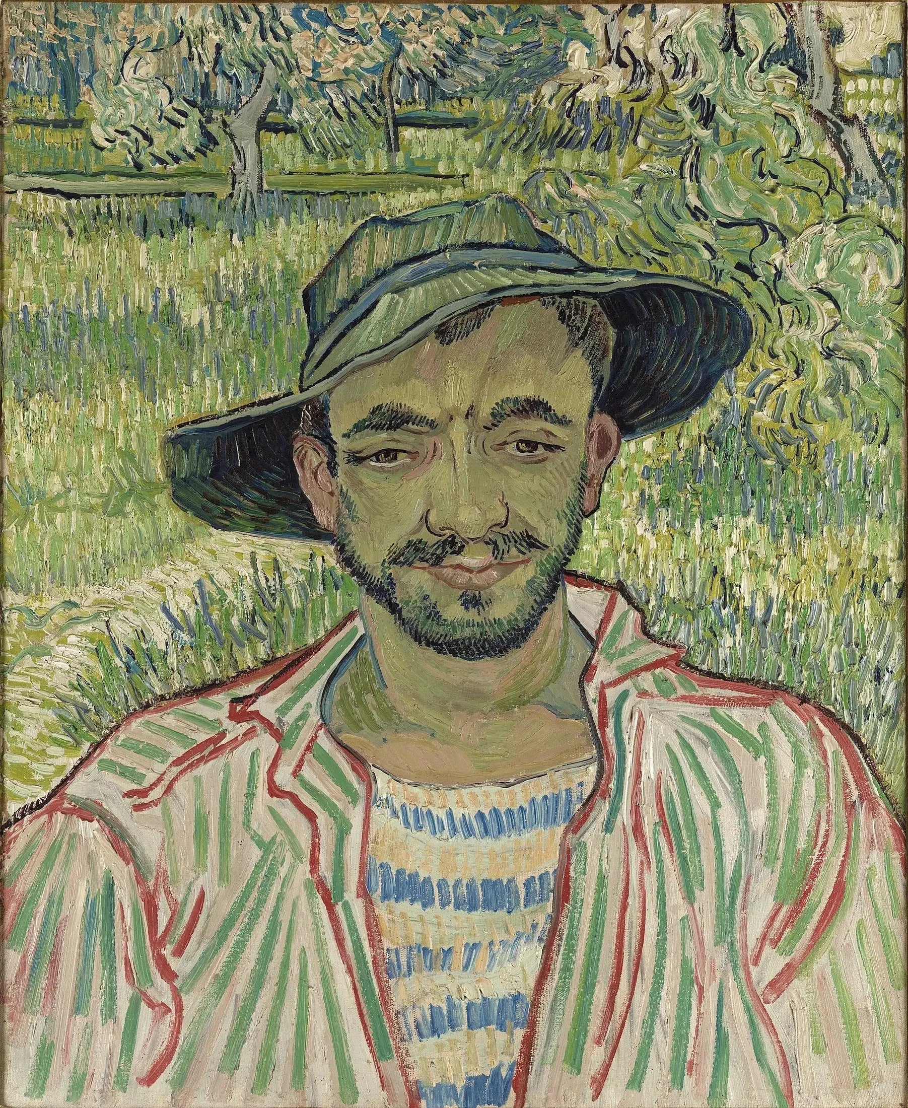 Le Jardinier - Vincent van Gogh image 1 tableau peint à l’huile sur toile