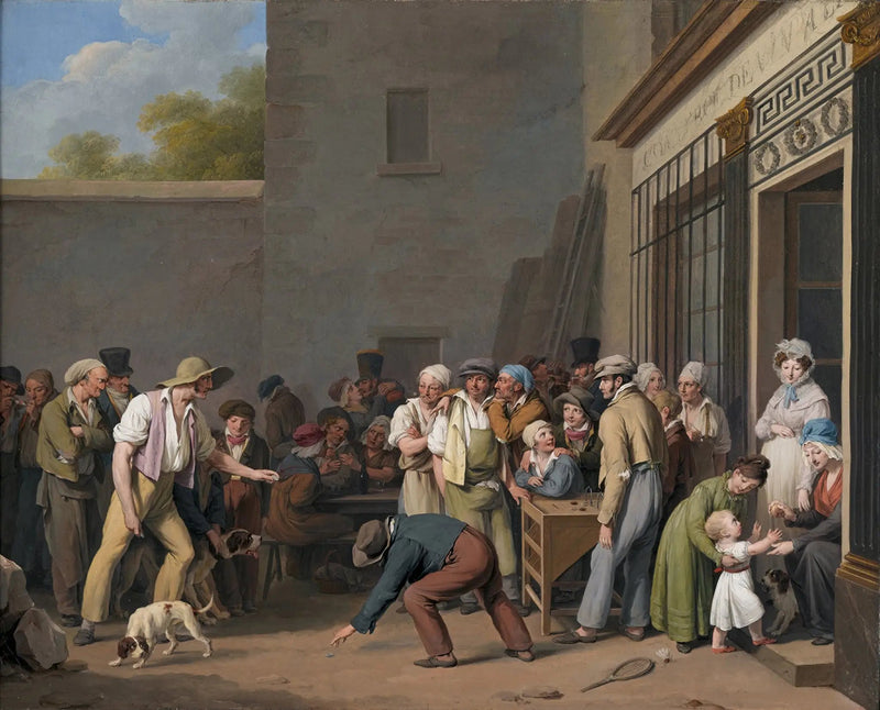 Das Fassspiel - Louis-Léopold Boilly