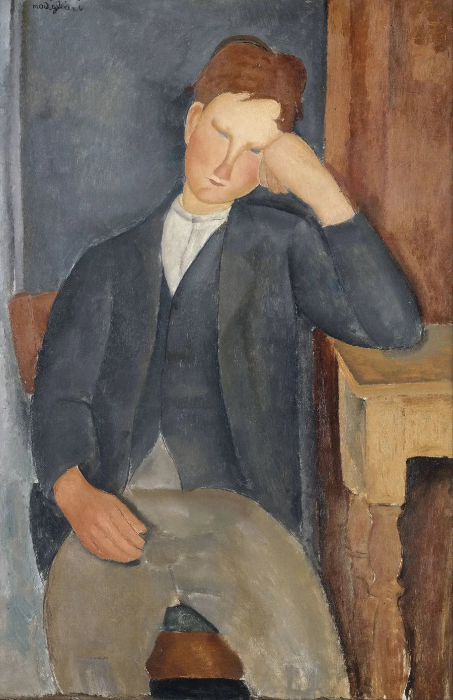 Der junge Lehrling - Amedeo Modigliani