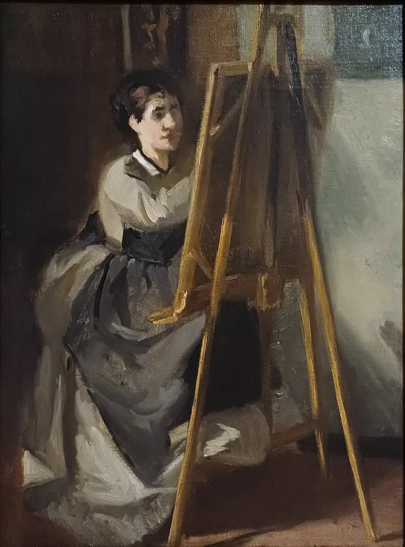 Der junge Student - Eva Gonzalès