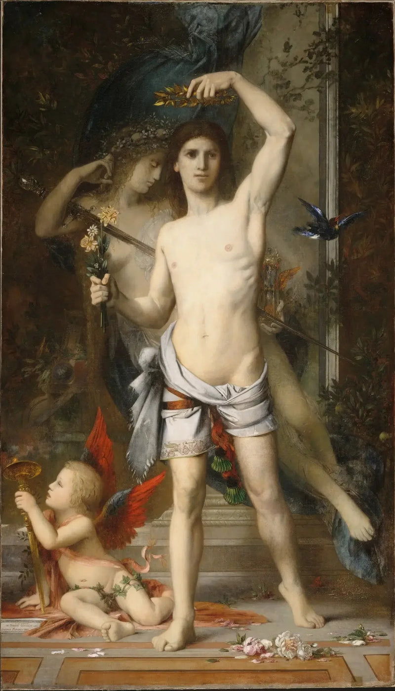 Der junge Mann und der Tod - Gustave Moreau