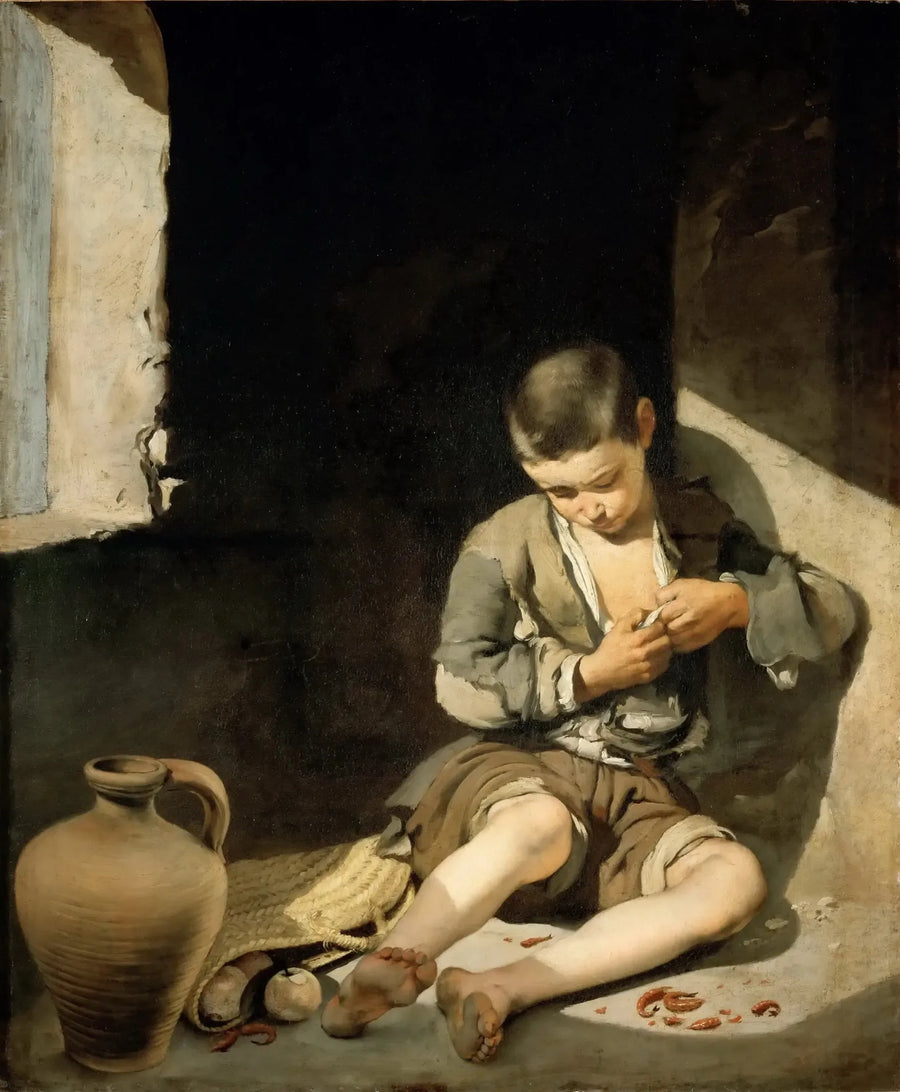Der junge Bettler - Bartolomé Esteban Murillo
