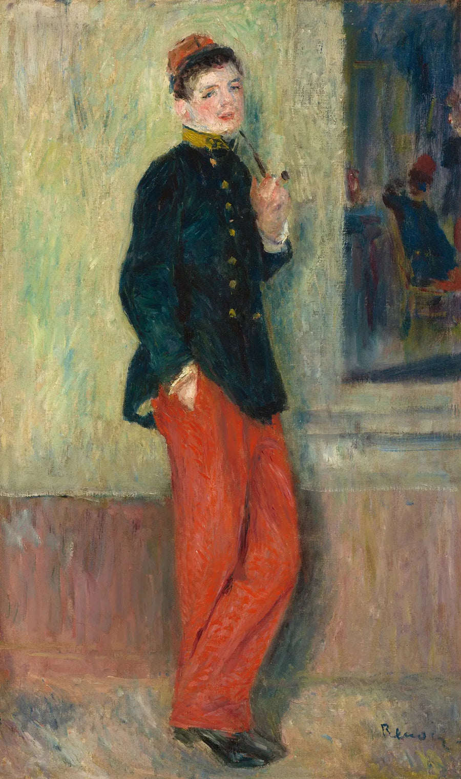 Der junge Soldat - Pierre-Auguste Renoir