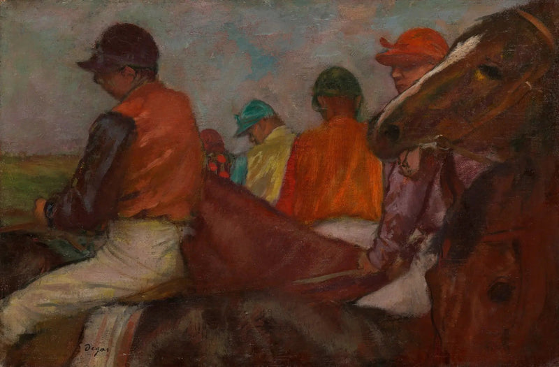 Der Jockey - Edgar Degas