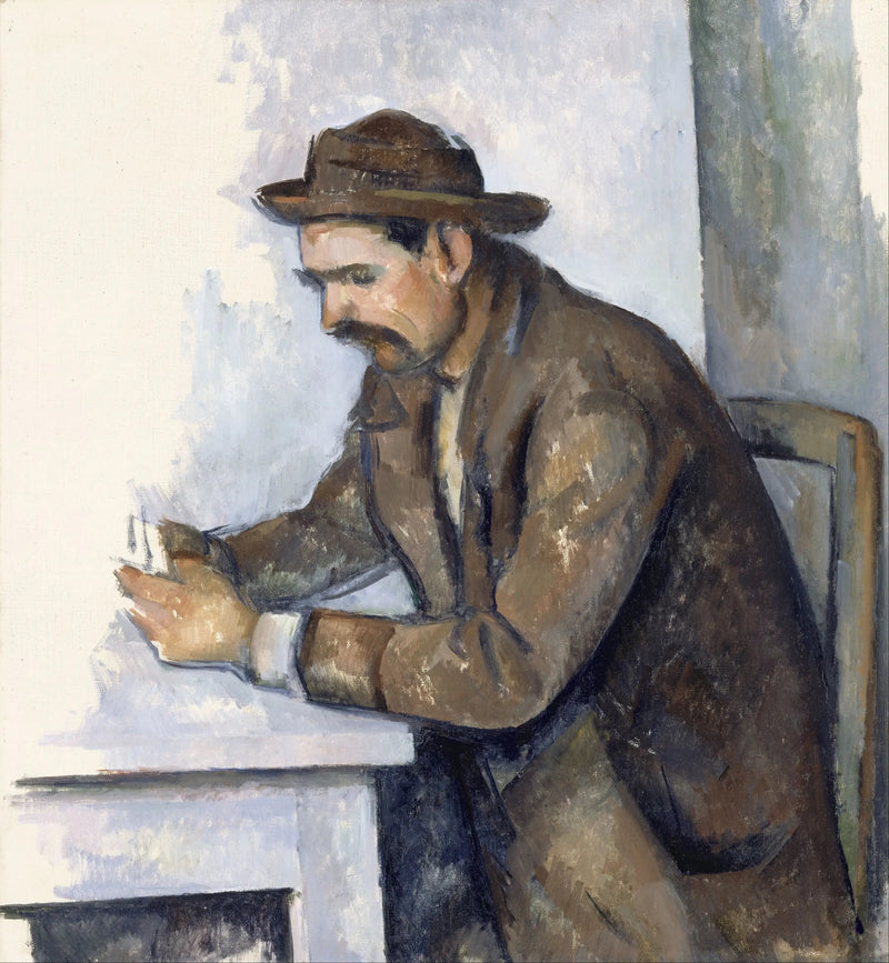 Der Kartenspieler - Paul Cézanne