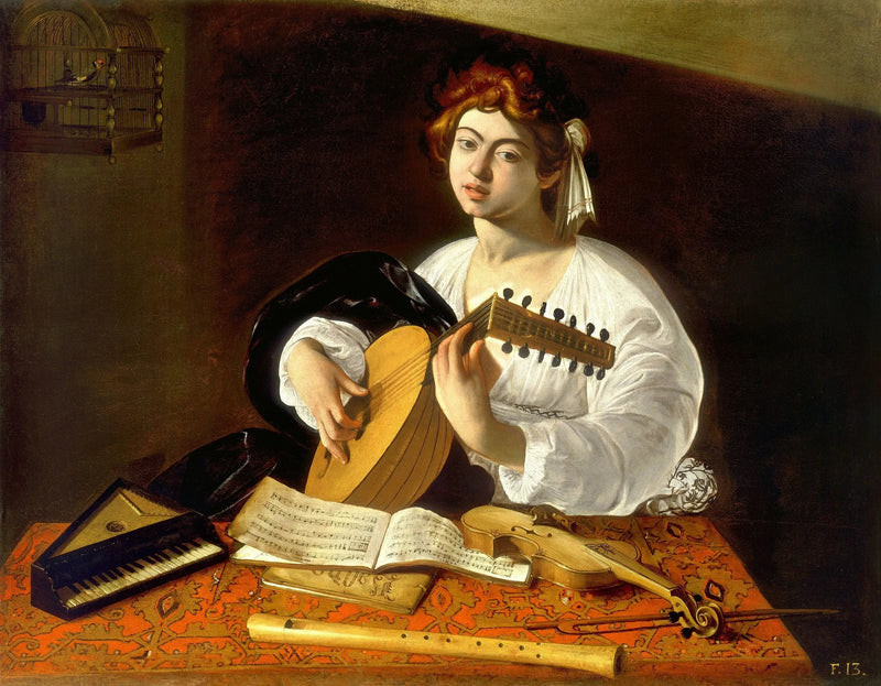 Der Lautenspieler - Caravaggio