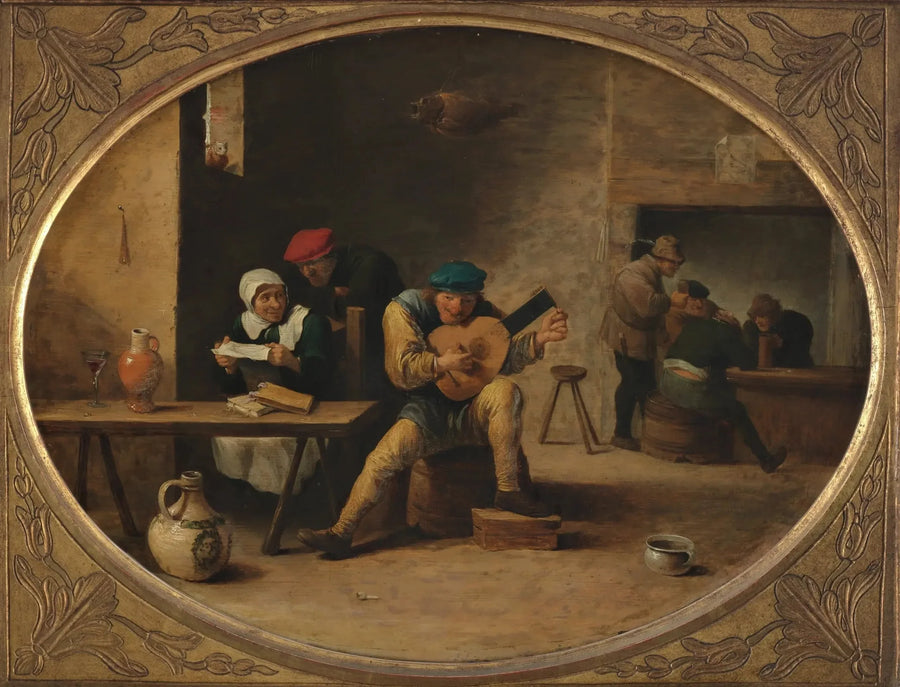 Der Lautenspieler - David Teniers der Jüngere