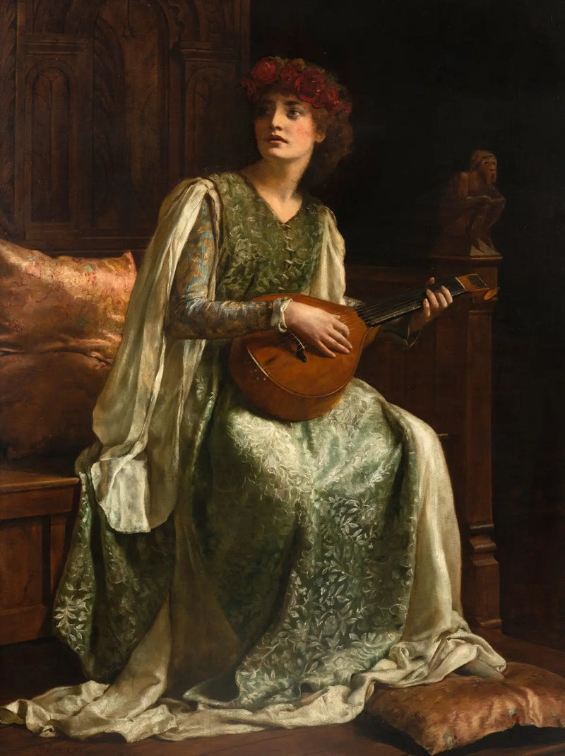 Der Lautenspieler - John Collier