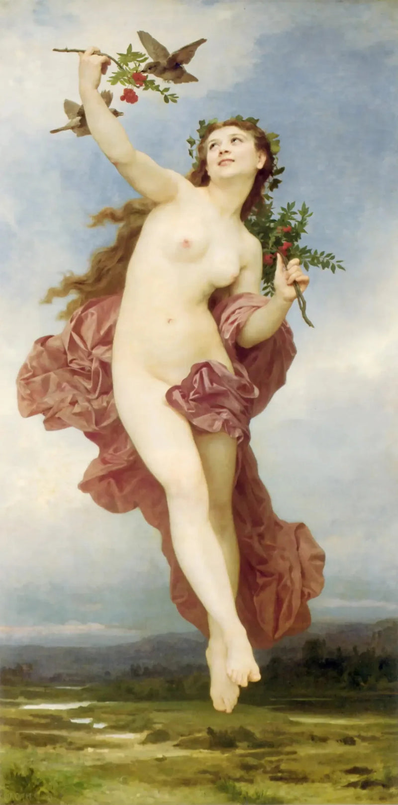 Der Tag - Bouguereau