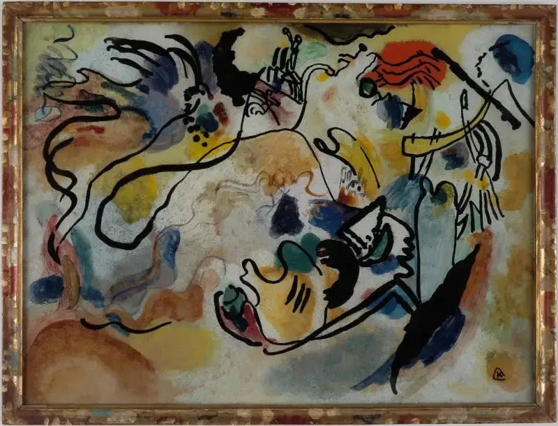 Der Tag des Jüngsten Gerichts - Vassily Kandinsky