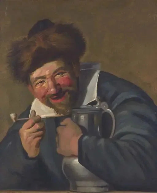 Der fröhliche Trinkende - Frans Hals