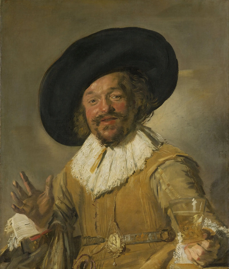 Der fröhliche Trinker - Frans Hals