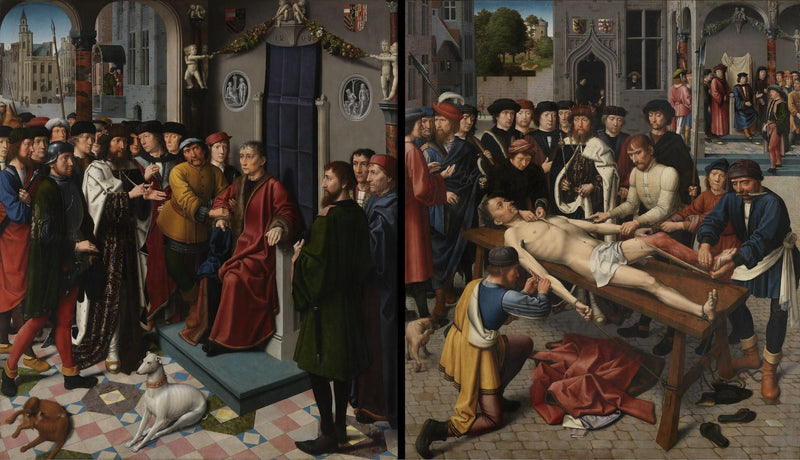 Die Urteilsverkündung von Cambyse - Gérard David