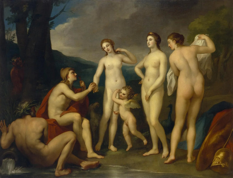 Die Rechtsprechung des Paris - Anton Raphael Mengs