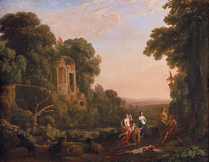 Der Urteil des Paris - Claude Lorrain