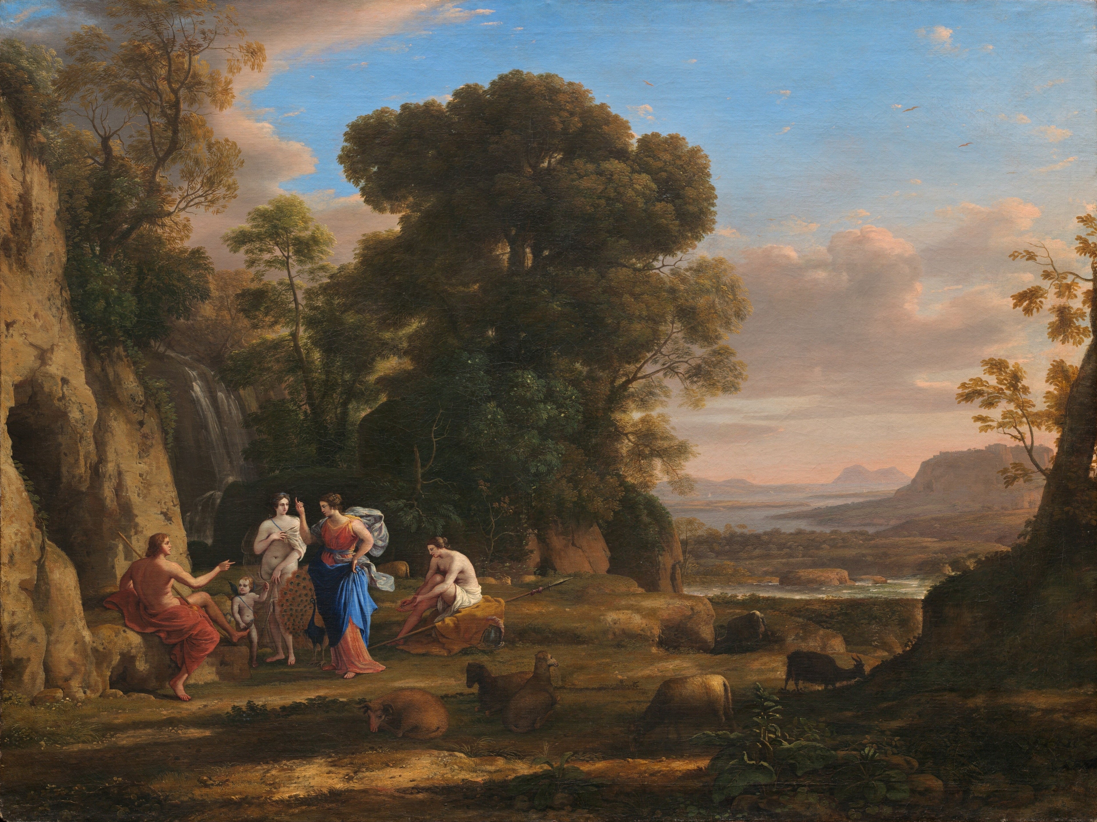 Le Jugement de Pâris - Claude Lorrain - Alpha Reproduction
