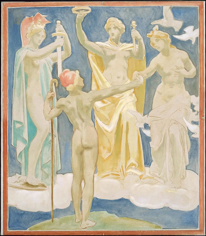 Das Urteil von Paris - John Singer Sargent