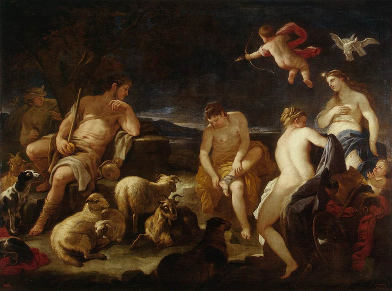 Die Rechtsprechung von Paris - Luca Giordano