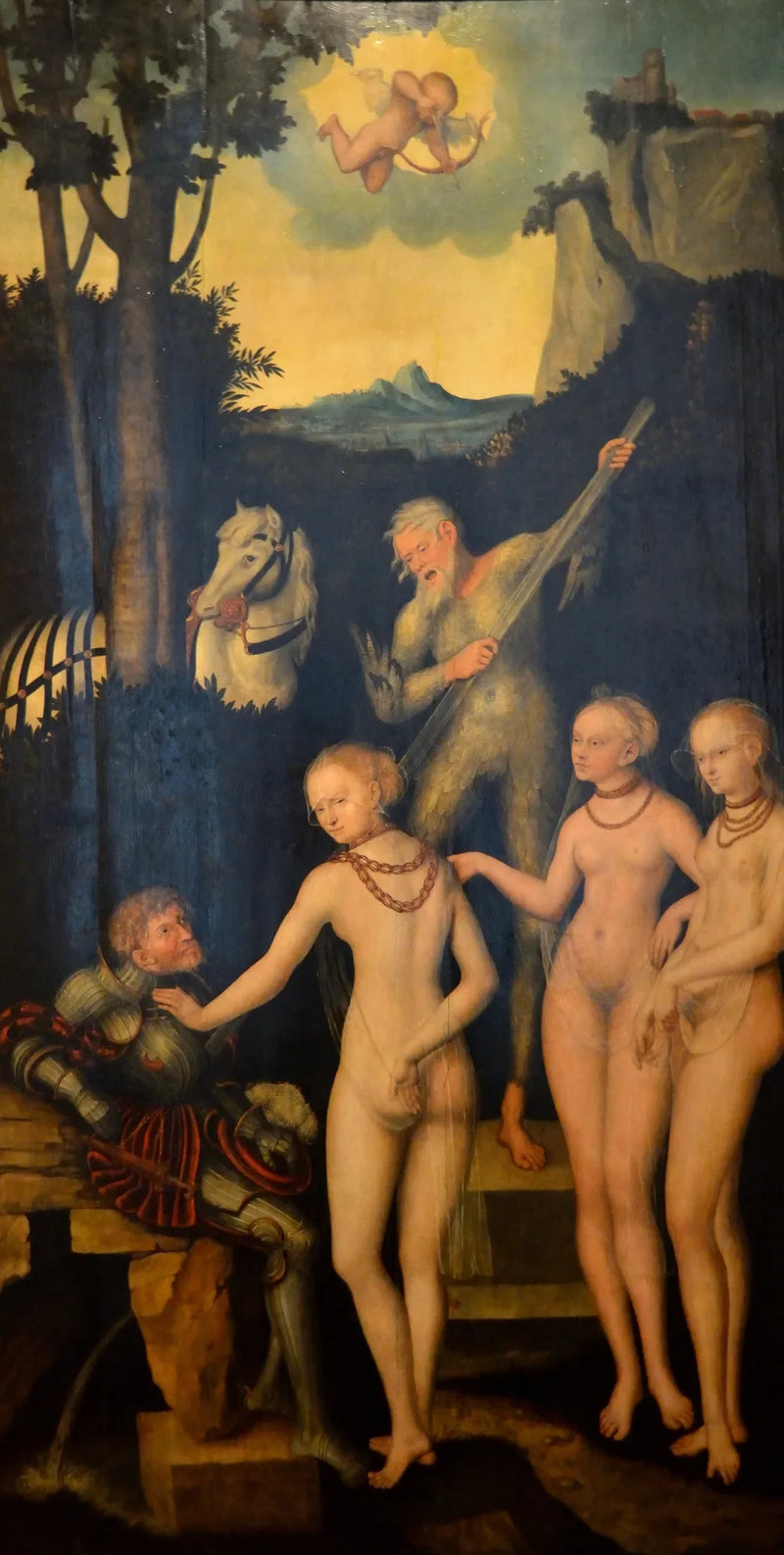 Der Urteil des Paris - Lucas Cranach der Ältere