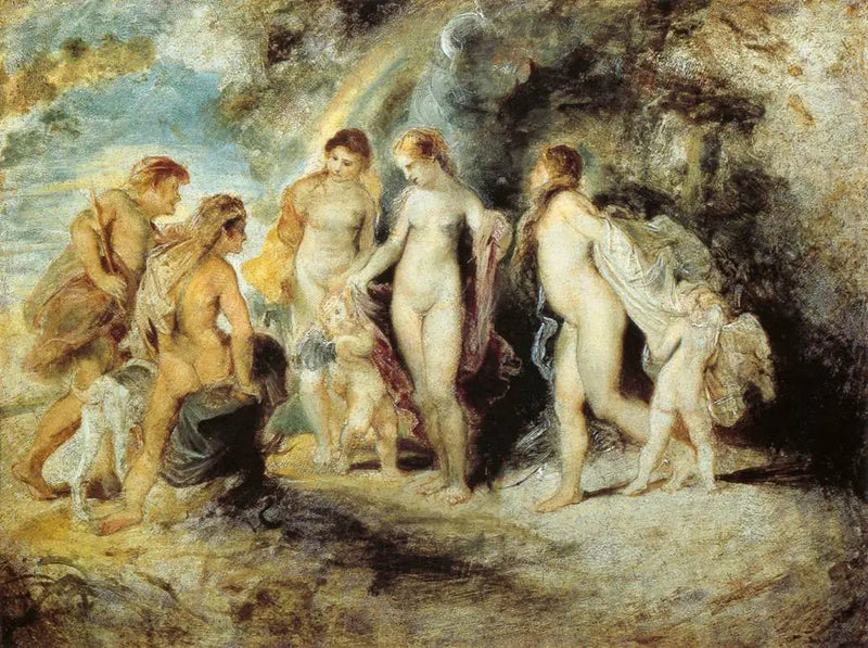 Das Urteil des Paris - Peter Paul Rubens