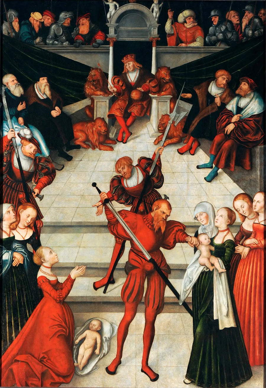 Salomon Gericht - Lucas Cranach der Ältere