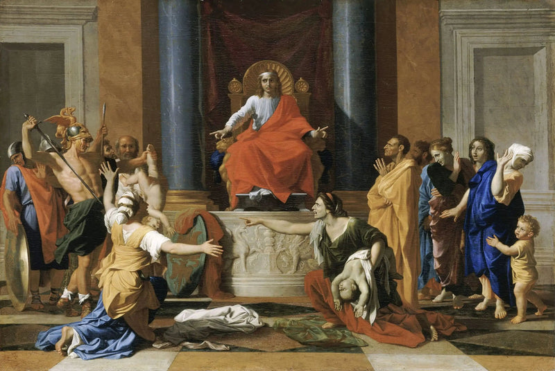 Salomon Gericht - Nicolas Poussin