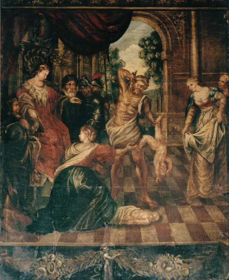 Das Urteil des Salomon - Peter Paul Rubens