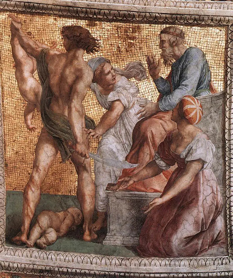 Das Urteil des Salomon - Raffael Sanzio