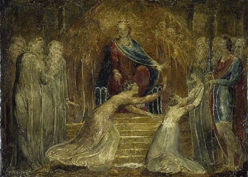 Salomon Gericht - William Blake