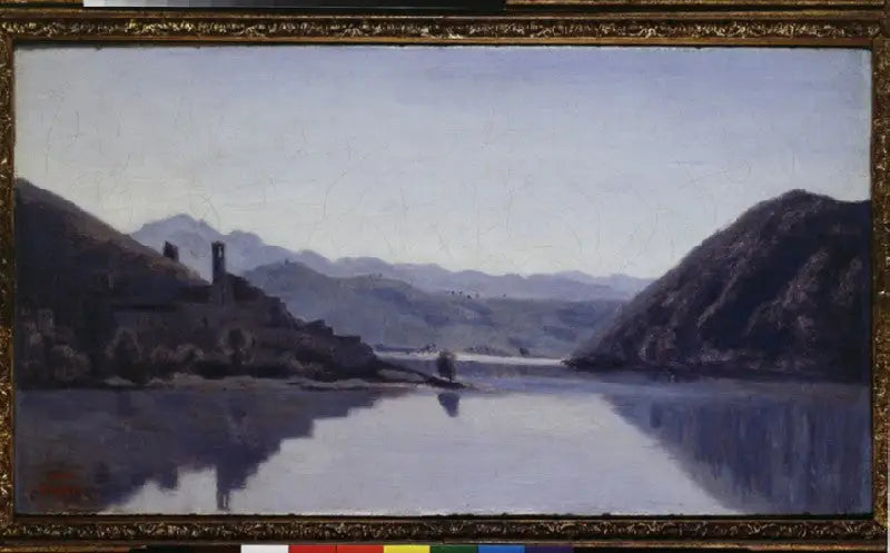 Der See von Piediluco - Jean-Baptiste Camille Corot