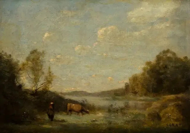 Der See - Jean-Baptiste Camille Corot