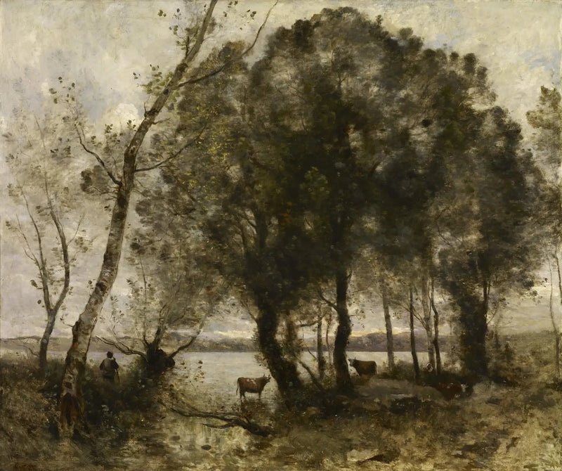 Der See - Jean-Baptiste Camille Corot