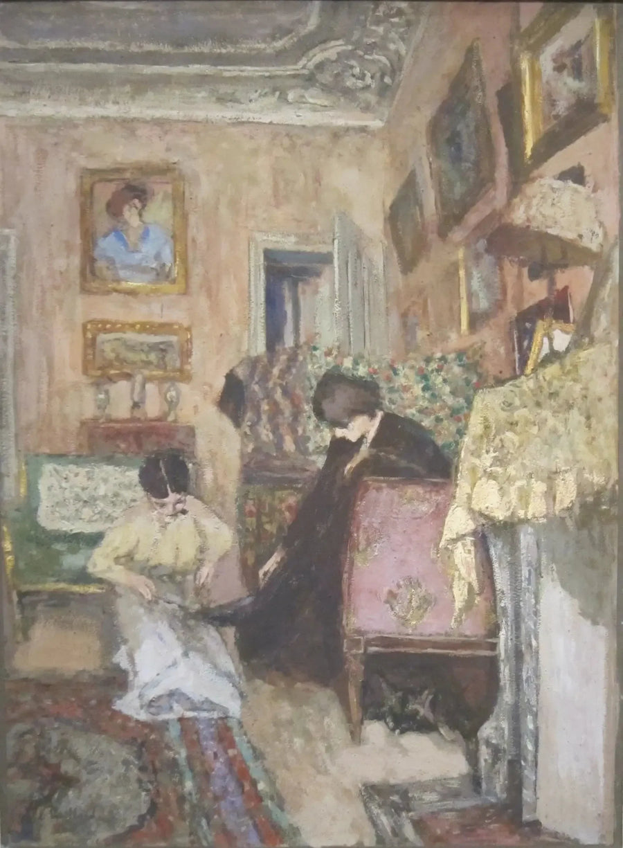 Der Lacet de la bottine - Édouard Vuillard