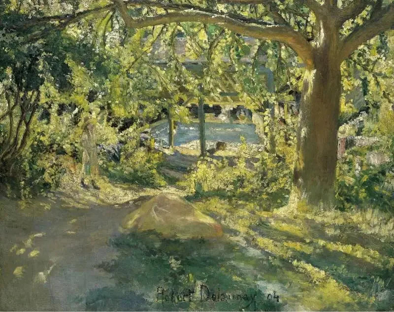 Der Waschplatz - Robert Delaunay
