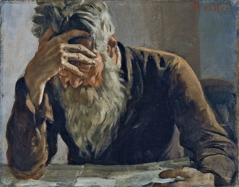 Der Leser - Ferdinand Hodler