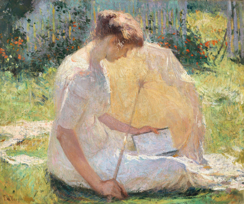 Der Leser - Frank Weston Benson