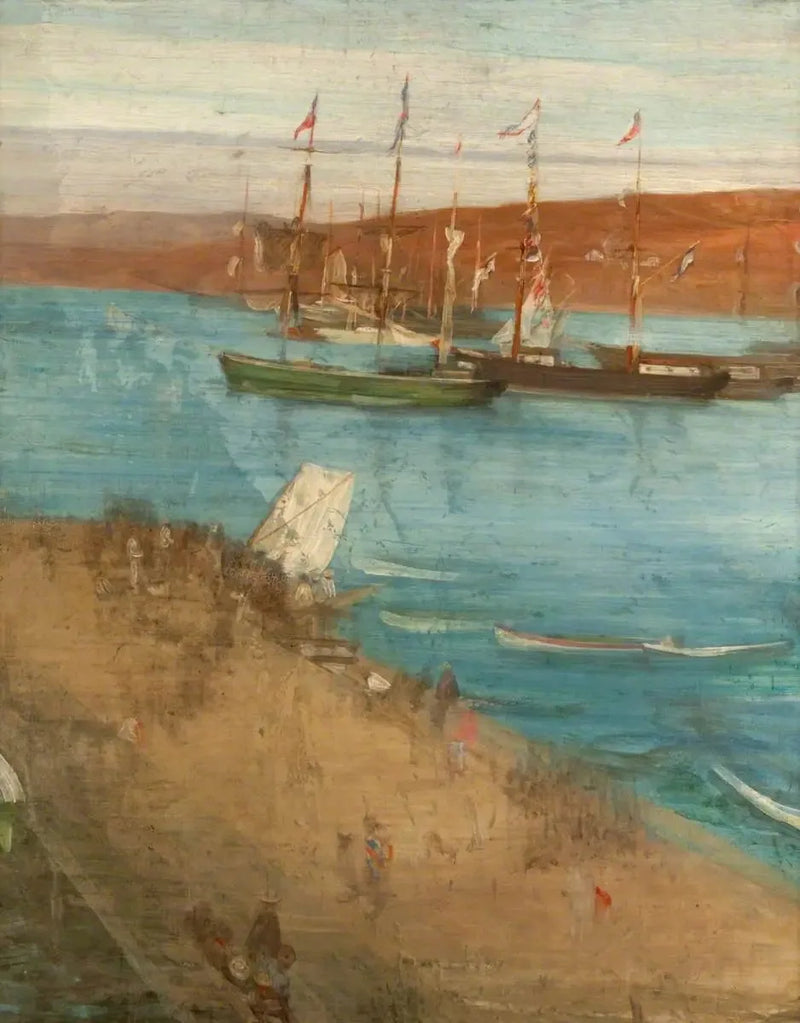 Der Tag nach der Revolution: Valparaiso - James Abbott McNeill Whistler