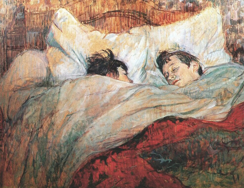 Das Bett - Henri de Toulouse-Lautrec