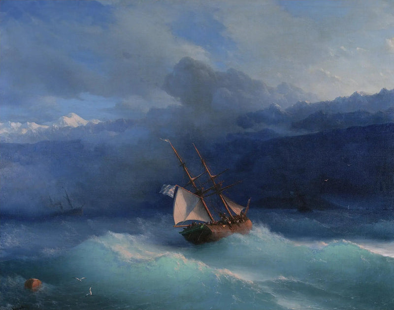 Entlang der Küste - Ivan Aïvazovski