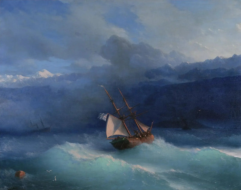 Entlang der Küste - Ivan Aïvazovski