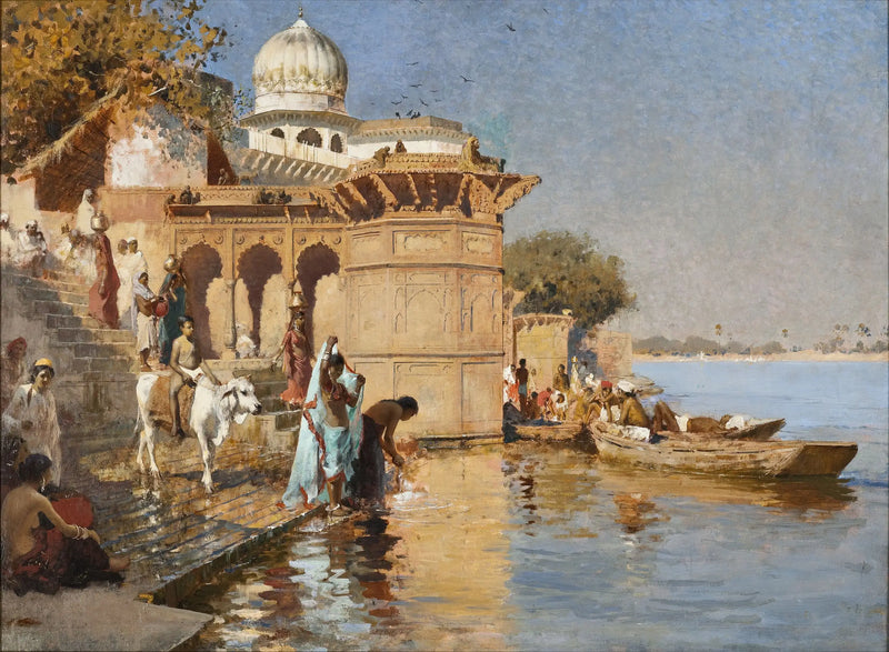 Entlang der Ghats, Mathura - Edwin Lord Weeks