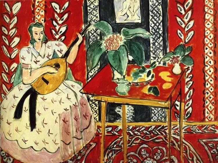 Die Laute - Henri Matisse