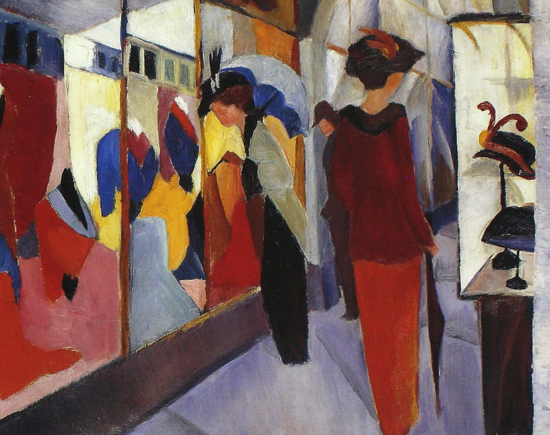 Das Modegeschäft - August Macke