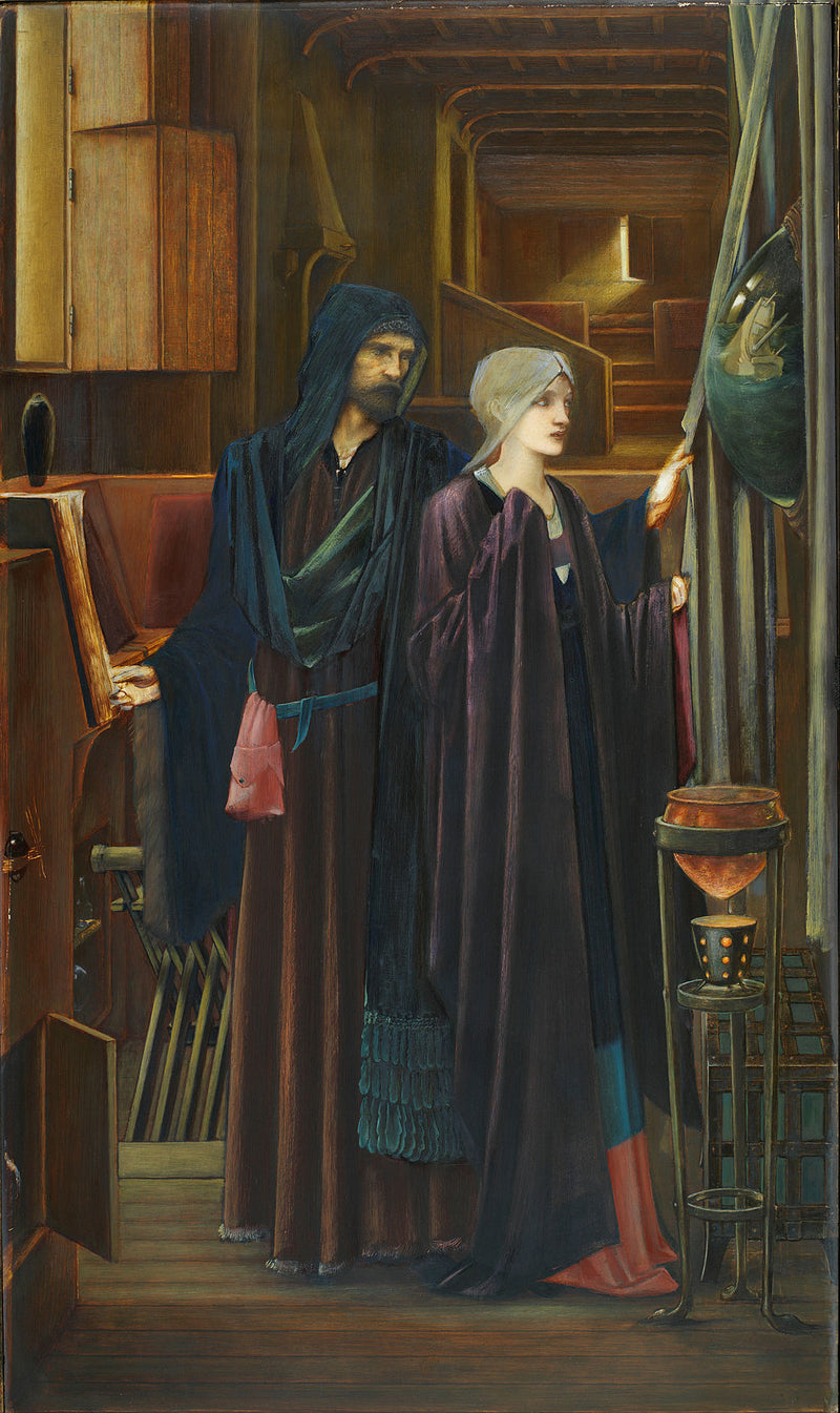 Der Zauberer - Edward Burne-Jones