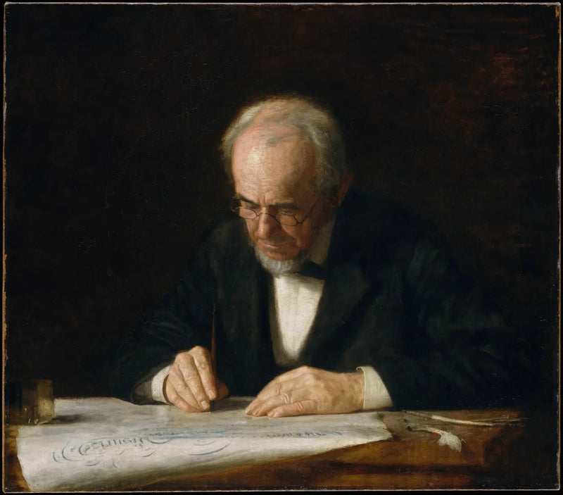 Der Schreibmeister - Thomas Eakins
