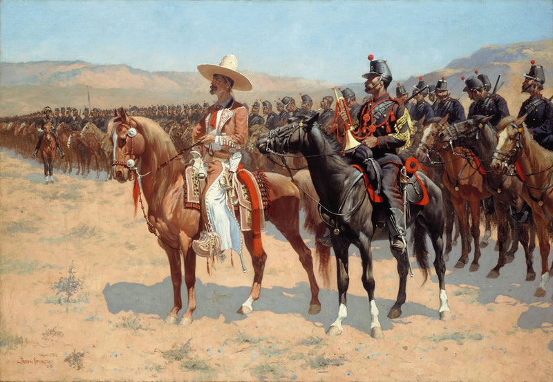 Der mexikanische Major - Frederic Remington