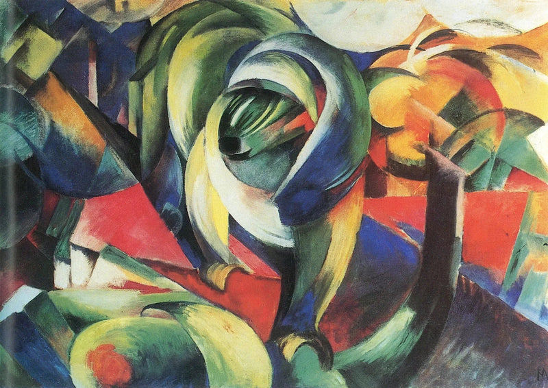 Der Mandrill - Franz Marc