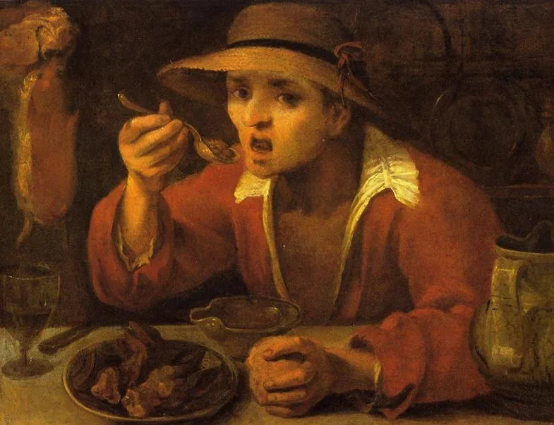 Der Bohnenesser - Annibale Carracci