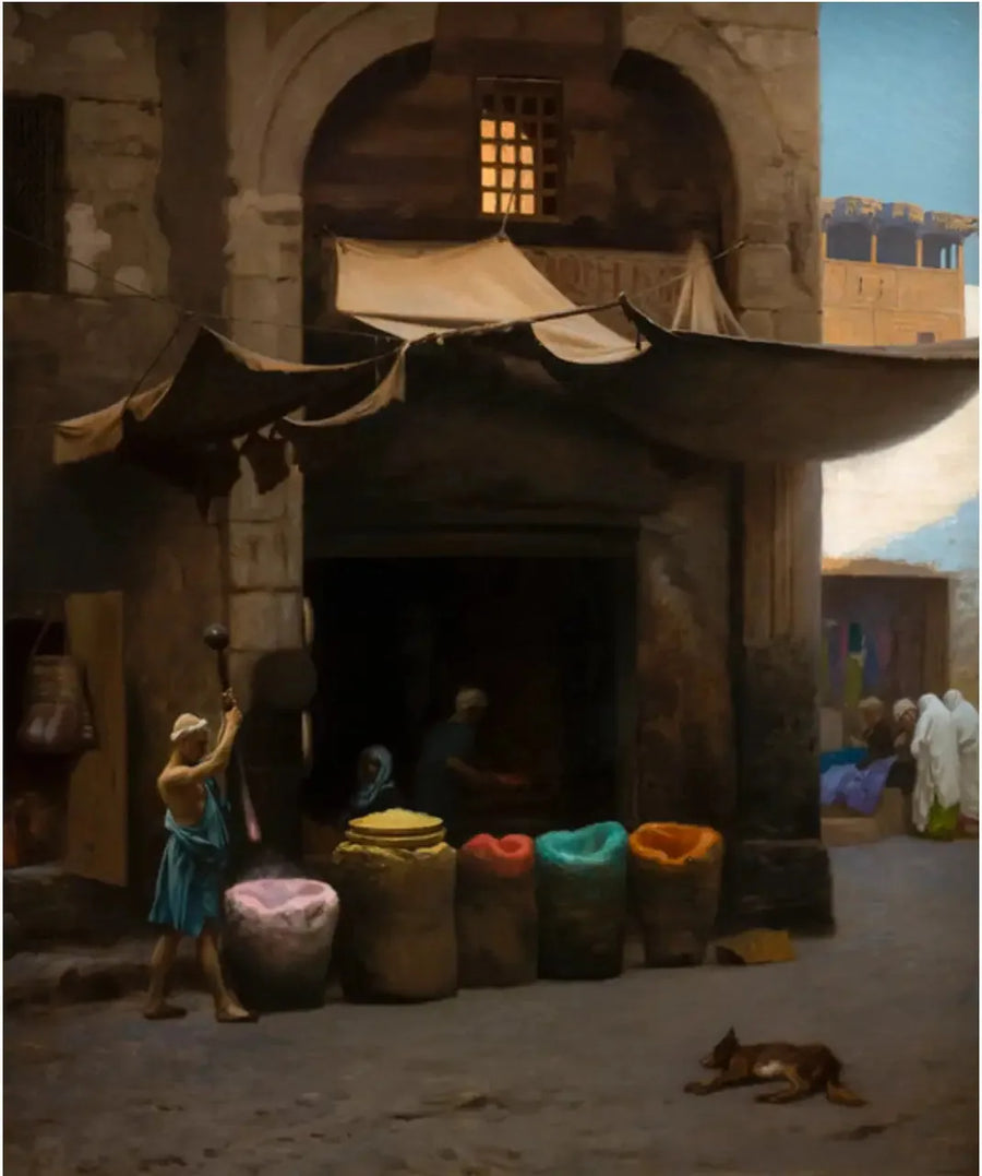 Der Farbenhändler - Jean-Léon Gérôme